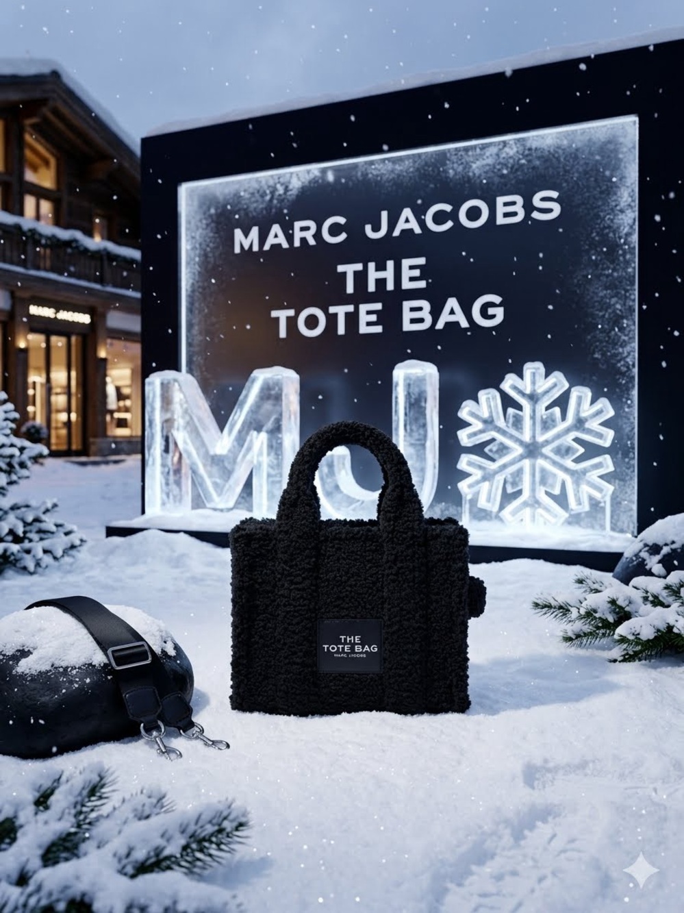 Marc Jacobs The Teddy Mini Tote Bag in Black - Great Condition!